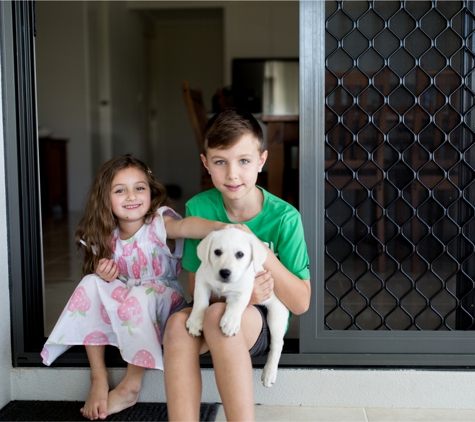 Twin Cities Glass & Aluminium - Garbutt, QLD. Sliding Security Door