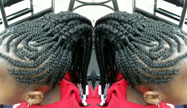 Yjire Yvette Braiding & Weaving Resolution - Saint Louis, MO. Cornrows style from ,yjire Yvette hair Braiding 