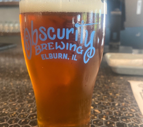 Obscurity Brewing - Elburn, IL