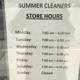 Summer cleaners