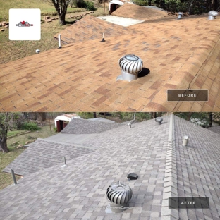 Riverbend Roofing & Exteriors. Before & After Azle, TX