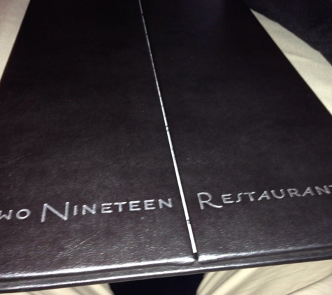 Two Nineteen Restaurant - Alexandria, VA