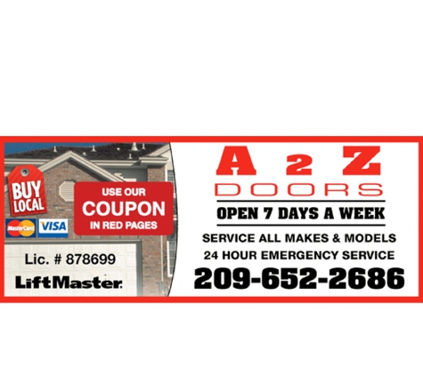 A2Z Garage Doors - Modesto, CA