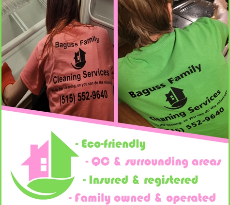 Baguss Family Cleaning Services - Milan, IL. Baguss Family Cleaning Services - Flyer