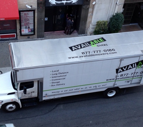 Available Movers & Storage Inc - Bronx, NY