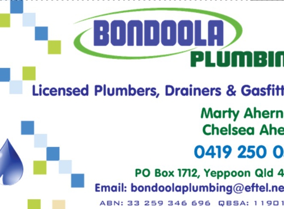 Bondoola Plumbing - Bondoola, QLD