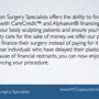 NYC Liposuction Surgery Specialists