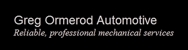 Greg Ormerod Automotive - Engineering & Engineers