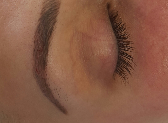 permanent makeup by linda - Arroyo Grande, CA. Combo brow, fill and micro strokes