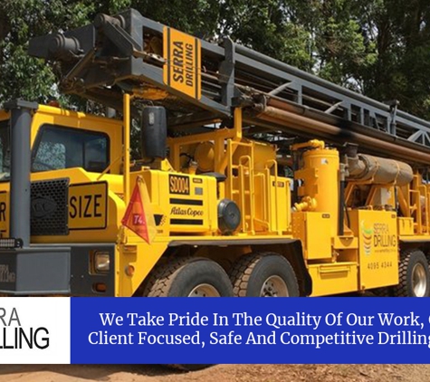 Serra Drilling. We Take Pride In The Quality Of Our Work, Offering Client Focused, Safe And Competitive Drilling Services