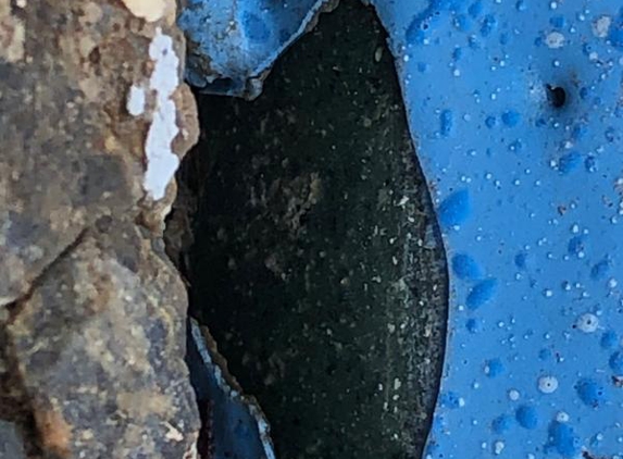 Young Pools Refurbishments - Young, NSW. refurbished surface peeling away