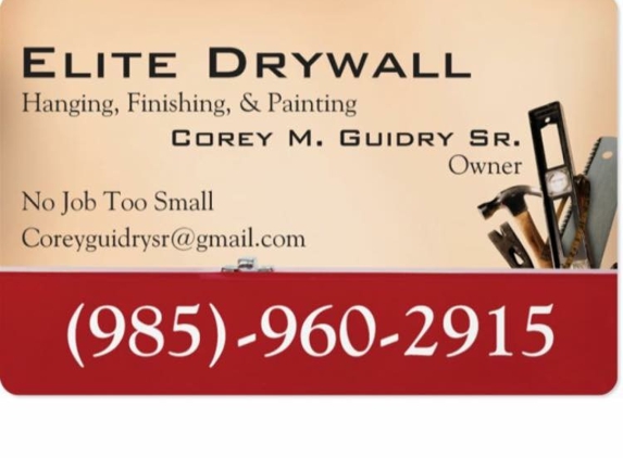 Elite Drywall & Painting - Dallas, TX