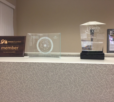 Farmers Insurance - Timothy Ahearn - Mesa, AZ. Just a few or Eriks awards