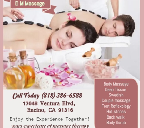 D M Massage - Encino, CA