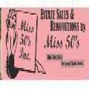 Miss 50's. Estate Sales & Renovations - Auctions
