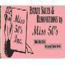 Miss 50's. Estate Sales & Renovations - Real Estate Referral & Information Service