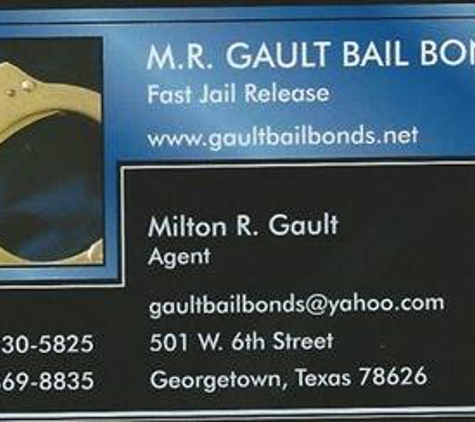 M.R. Gault Bail Bonds - Georgetown, TX