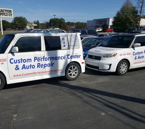 Custom Performance Center Auto Repair & Towing - La Plata, MD