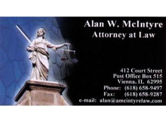 Alan W. McIntyre - Attorney at Law - Vienna, IL