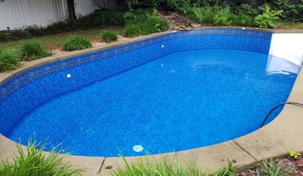 Blue Diamond Pool Service - High Point, NC. New liner.