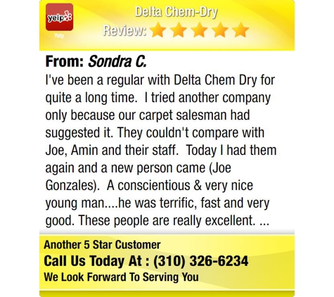 Delta Chem-Dry Carpet & Upholstery Cleaning - Northridge, CA