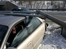 Genesee County Road Commission - Flint, MI. Potholes slush bad road commissary