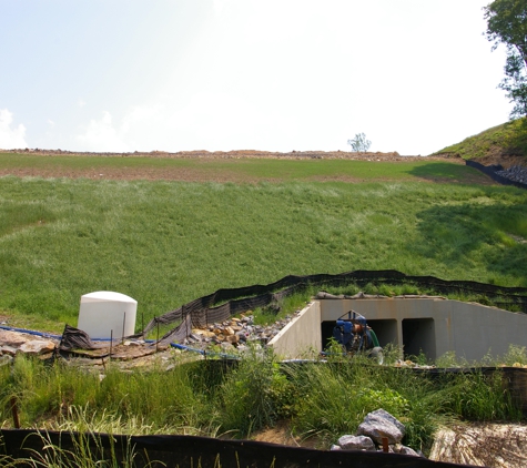 Sunshine Supplies Inc - Birmingham, AL. Slope after stabilization has occurred