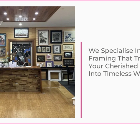 Framed Just For You - Labrador, QLD. We Specialise In Custom Framing That Transforms Your Cherished Memories Into Timeless Works Of Art