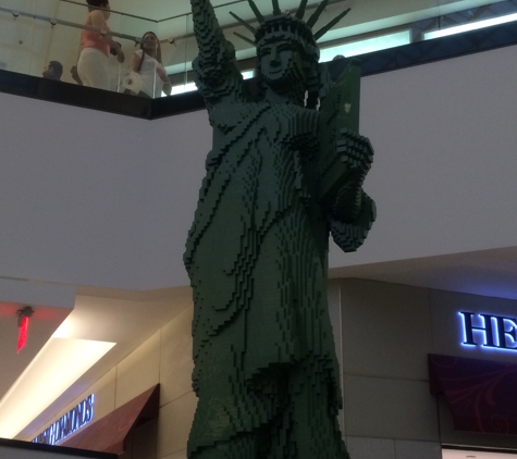ZAGG Glendale Galleria - Glendale, CA. The Statue of Liberty made out of Legos .