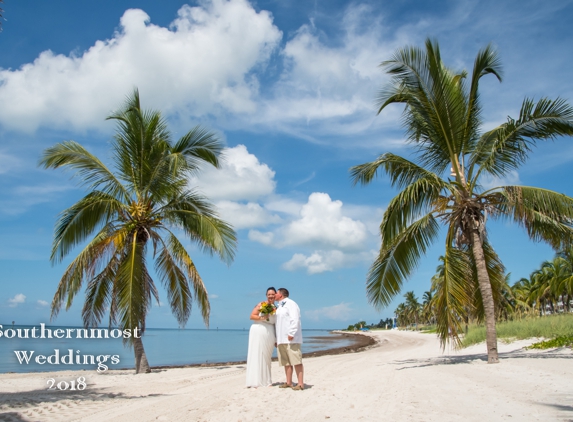 Southernmost Wedding Planning - Key West, FL. Just the Two of Us Morning Beach Wedding by Southernmost Weddings