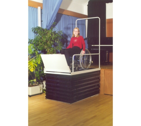 Bluesky Mobility - Keswick, SA. Lehner Liftboy vertical wheelchair lift
