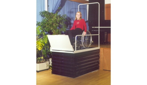 Bluesky Mobility - Keswick, SA. Lehner Liftboy vertical wheelchair lift