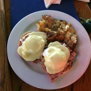 North End Bar & Grill - Hermosa Beach, CA. Eggs Benedict 