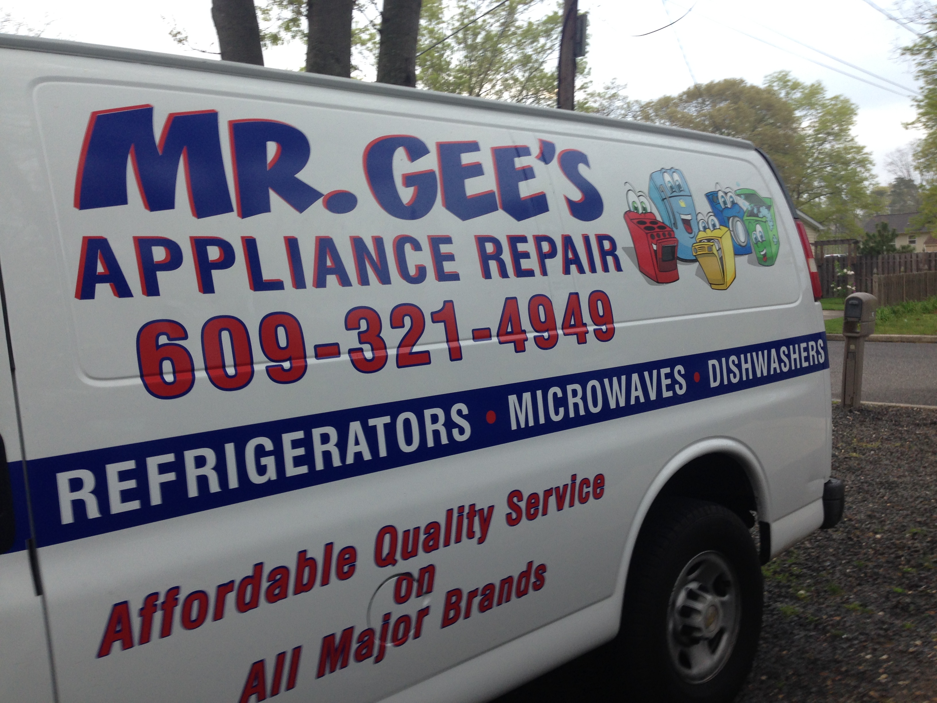 Mr. Gee's Appliance Repair service Egg Harbor twp, Egg ...