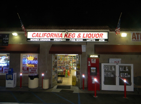 California keg and liquor - poway, CA. California keg and liquor 
Propane refill, craft beer , fine cigar , keg , wine , hard liquor