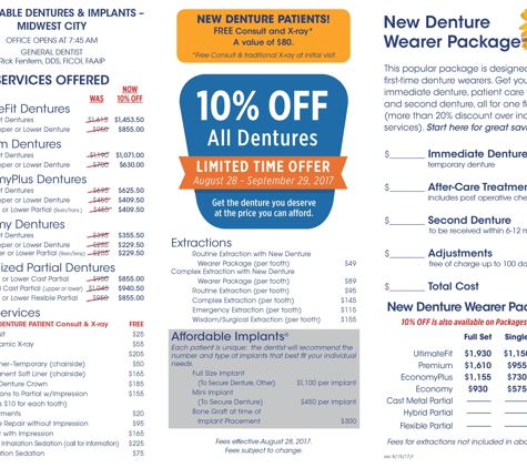 Affordable Dentures & Implants - Del City, OK