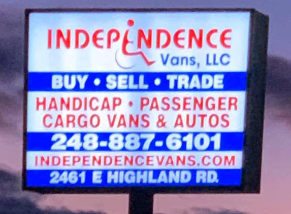 Independence Vans - Highland, MI