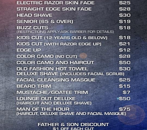 Men's Lounge Barbershop - Peoria, AZ