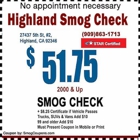 Highland Smog Check