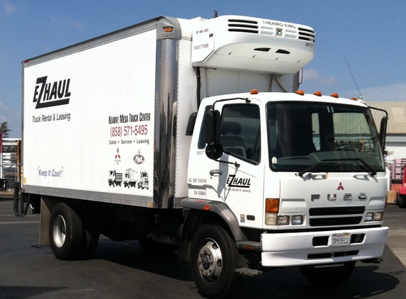 E-Z Haul Truck Rental & Leasing - San Diego, CA. 18' Refrigeration Truck with a Lift-gate