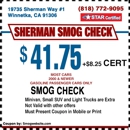 Sherman Smog Check - Automobile Parts & Supplies