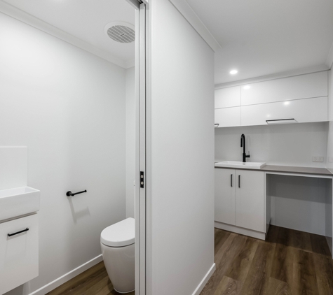 Riley Building Pty Ltd. Newly Renovated 2nd Laundry And Powder Room