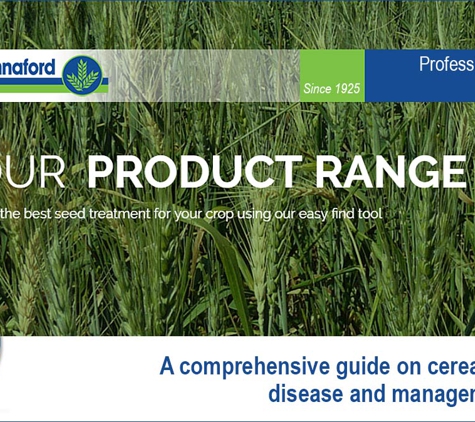 Matt & Chelsea Hunt - Saddleworth, SA. Hannaford’s specialist range of seed treatment products protect the seed against disease and pests.