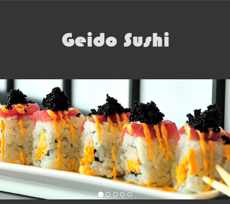 Geido Sushi - Boston, MA. Order Online: https://www.ordergeidosushi.com/