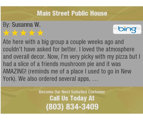 Main Street Public House - Columbia, SC