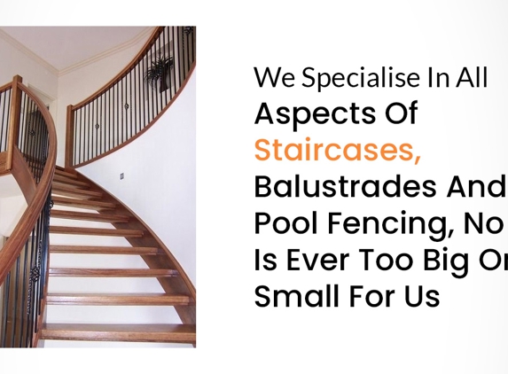 Stepahead Carpentry - Slacks Creek, QLD. We Specialise In All Aspects Of Staircases, Balustrades And Pool Fencing, No Job Is Ever Too Big Or Small For Us