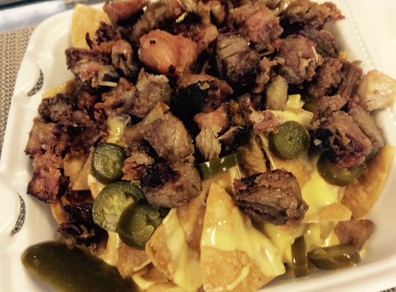 El Papa Taco - Mission, TX. Nachos / Carnitas