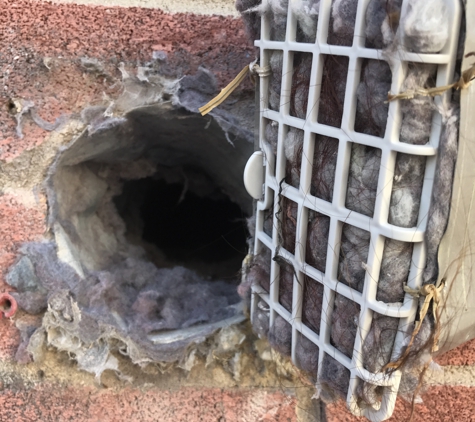 OJ's Dryer Vent Cleaning Services - McAllen, TX. Before