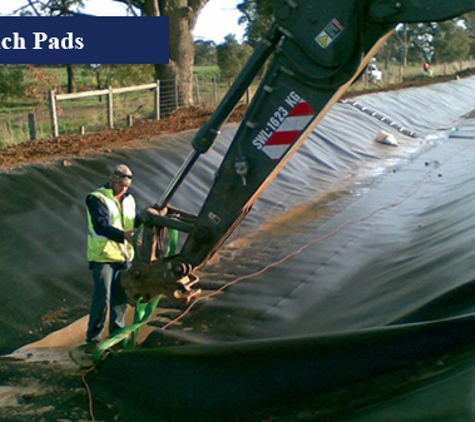 Lining Victoria Pty Ltd - Hastings, VIC. Leach Pads