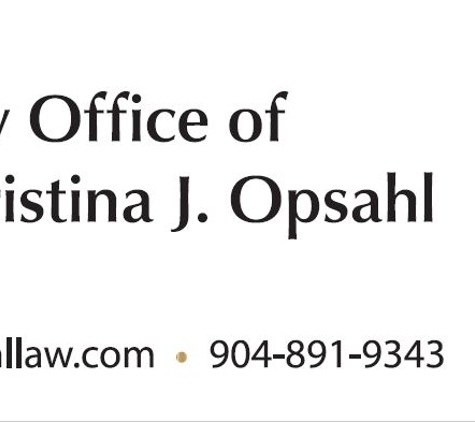 Law Office Of Christina J. Opsahl LLC - St Augustine, FL